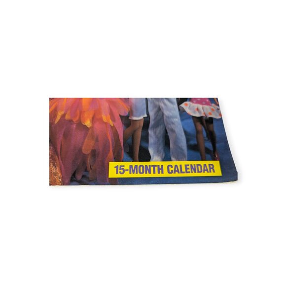 Vintage 1991 Calendar Exciting World of Barbie-Sneak Preview See What's New - Picture 6 of 16